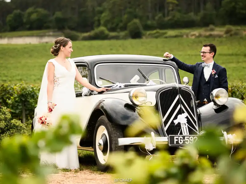 Citroën Traction - Voiture ancienne pour mariage